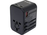 TRAVEL ADAPTER UNIV. USB, USB-C 65W (YT-81303)