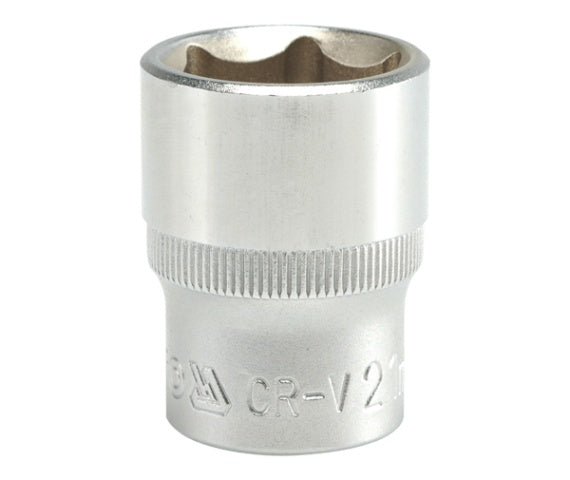 SOCKET 21MM 1/2" 6PT CV REGULAR (YT-1214)