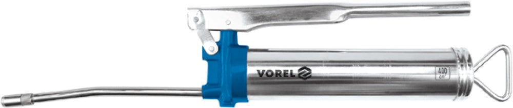 LEVER GREASE GUN 400ML W. RIGIT SPOUT (78046)