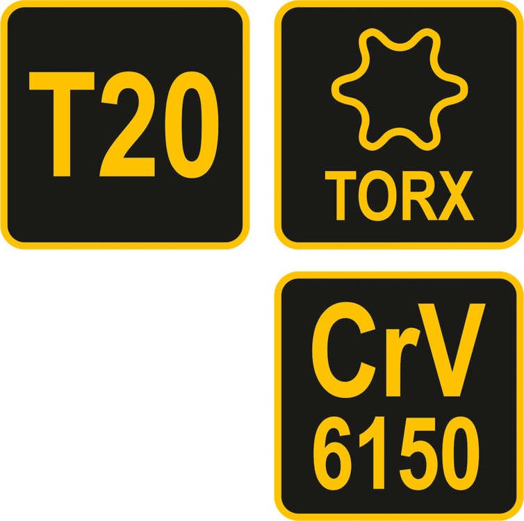 T-HANDLE TORX KEY T20 (56632)