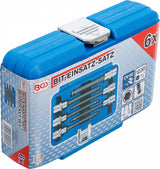 BIT SOCKET SET | 12.5 MM (1/2") DRIVE | INTERNAL HEXAGON WITH BALL HEAD 5 - 12 MM | 6 PCS. (4258)