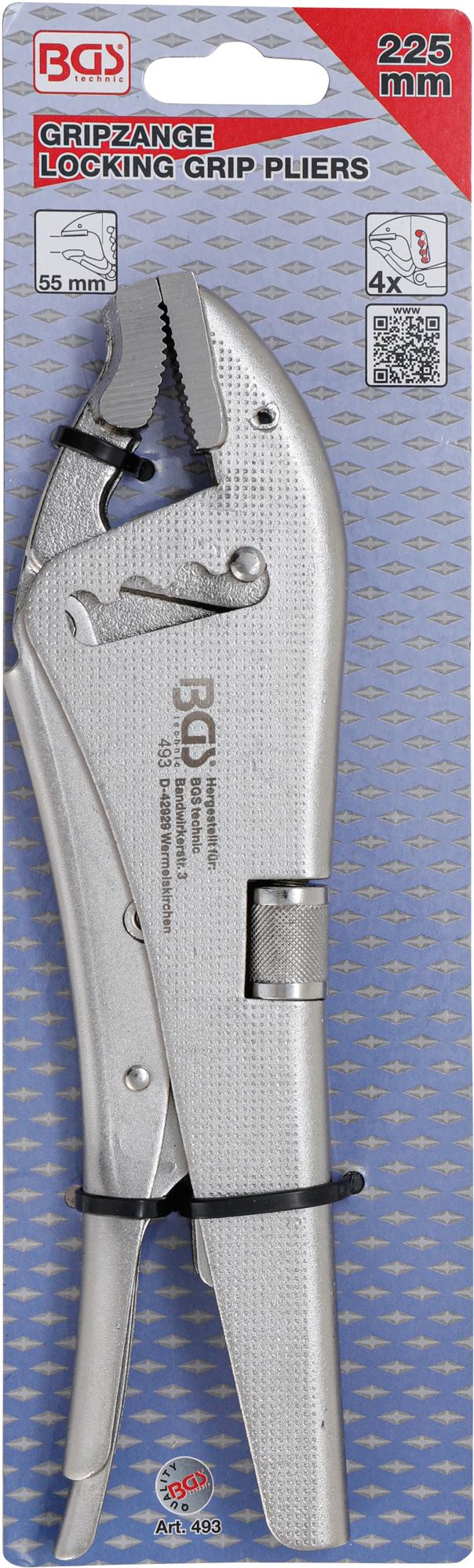 LOCKING GRIP PLIERS | 4-WAY ADJUSTABLE | 225 MM (493)