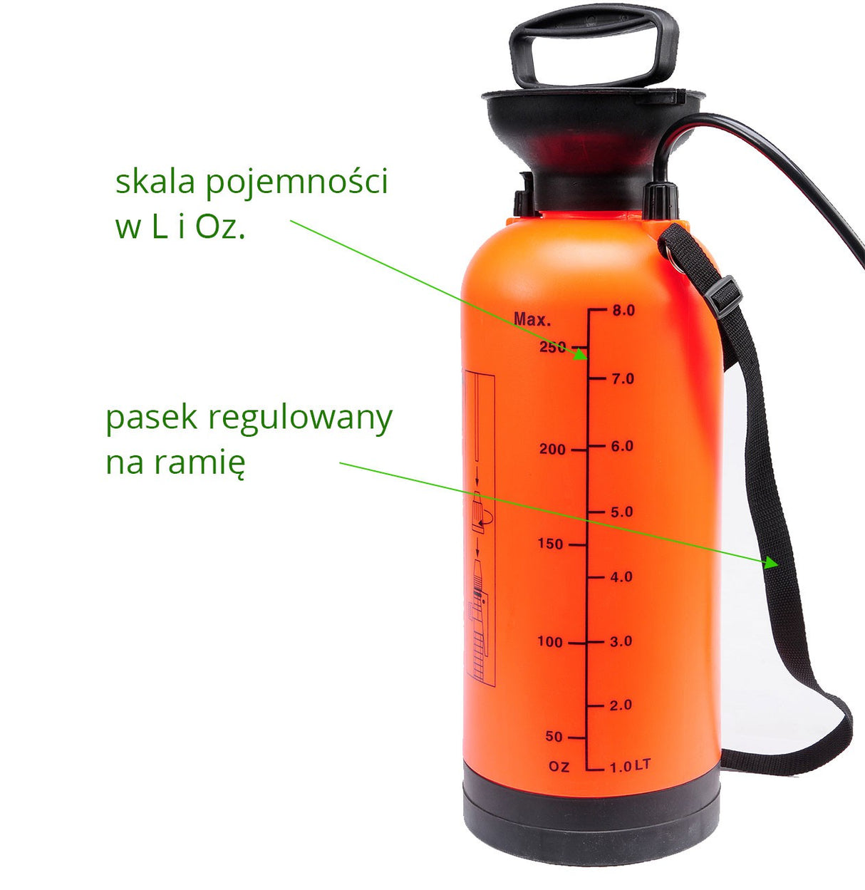 PRESSURE MANUAL SPRAYER, 8L (89519)