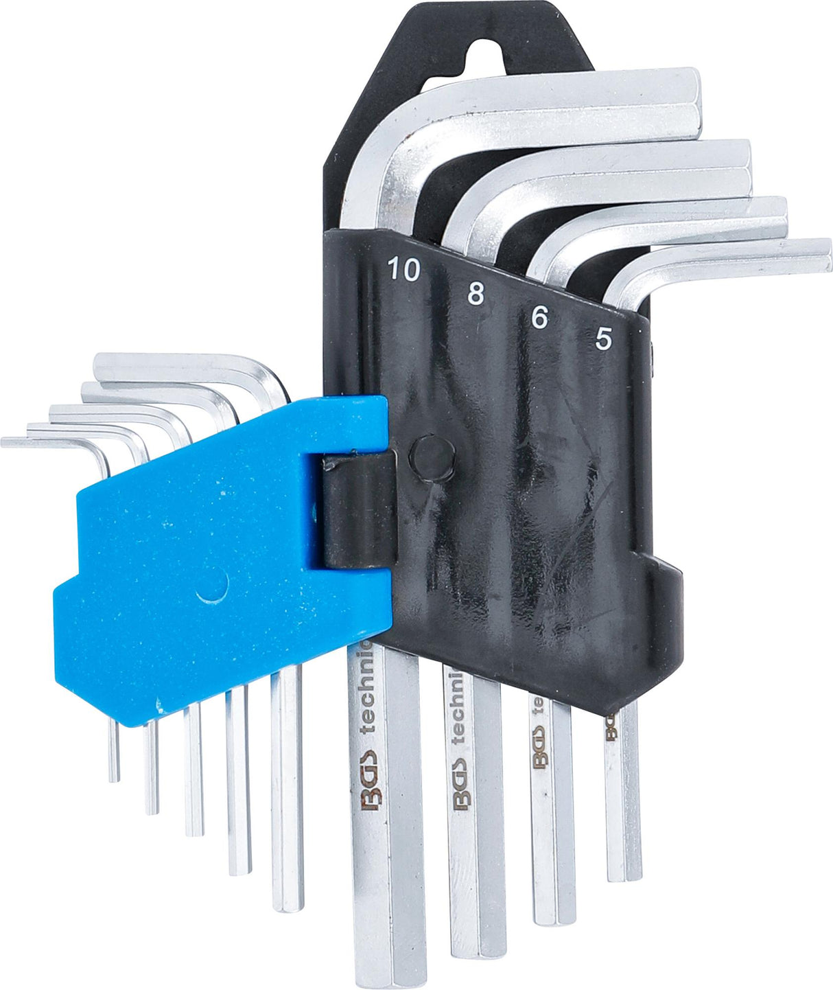 L-TYPE WRENCH SET | SHORT | INTERNAL HEXAGON 1.5 - 10 MM | 9 PCS. (807)