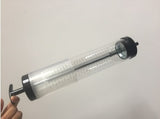 OIL SYRINGE TRANSPARENT GRADUATED | FLEXIBLE HOSE | 500 ML (S144C)