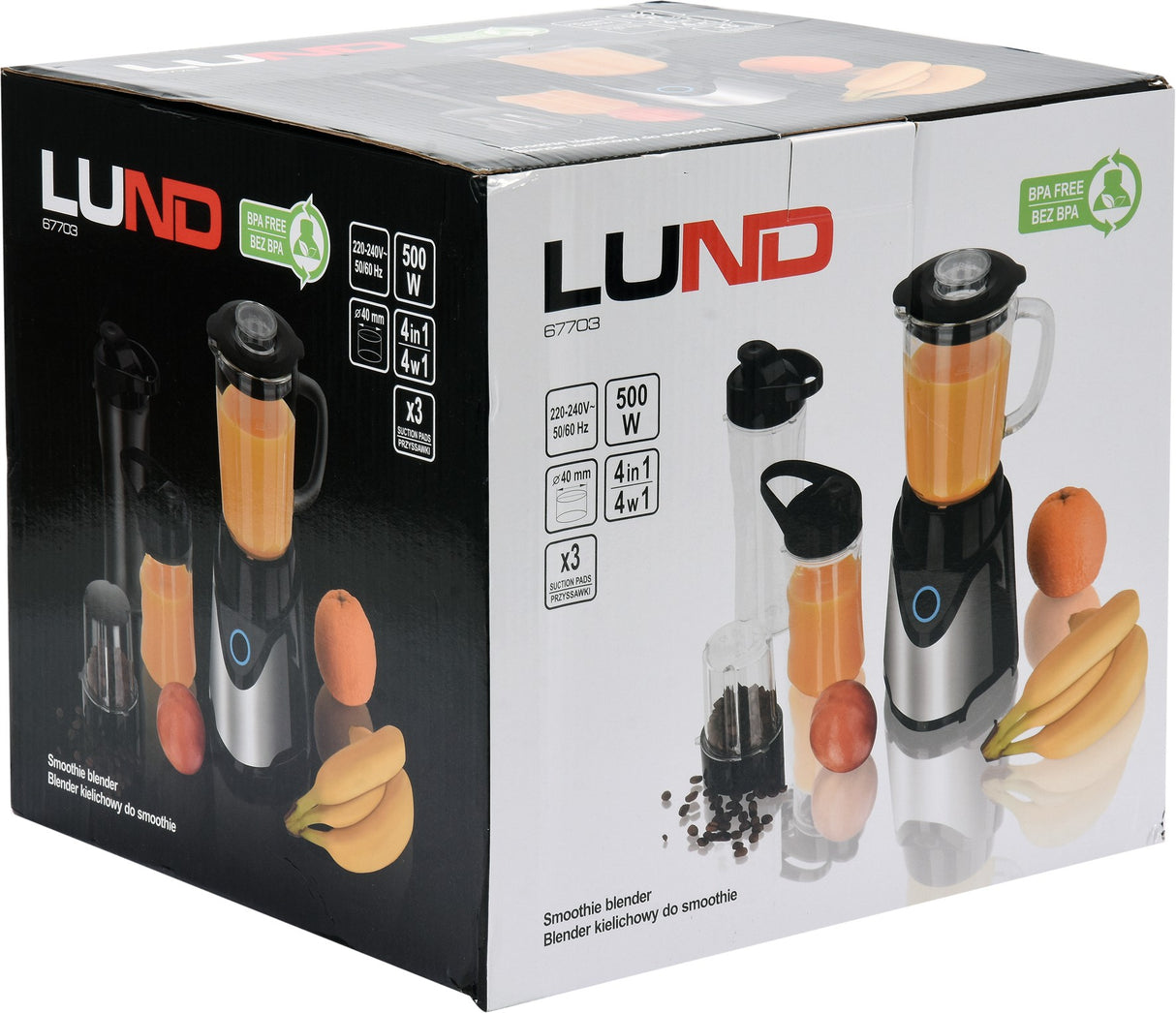 SMOOTHIE BLENDER 500W (67703)