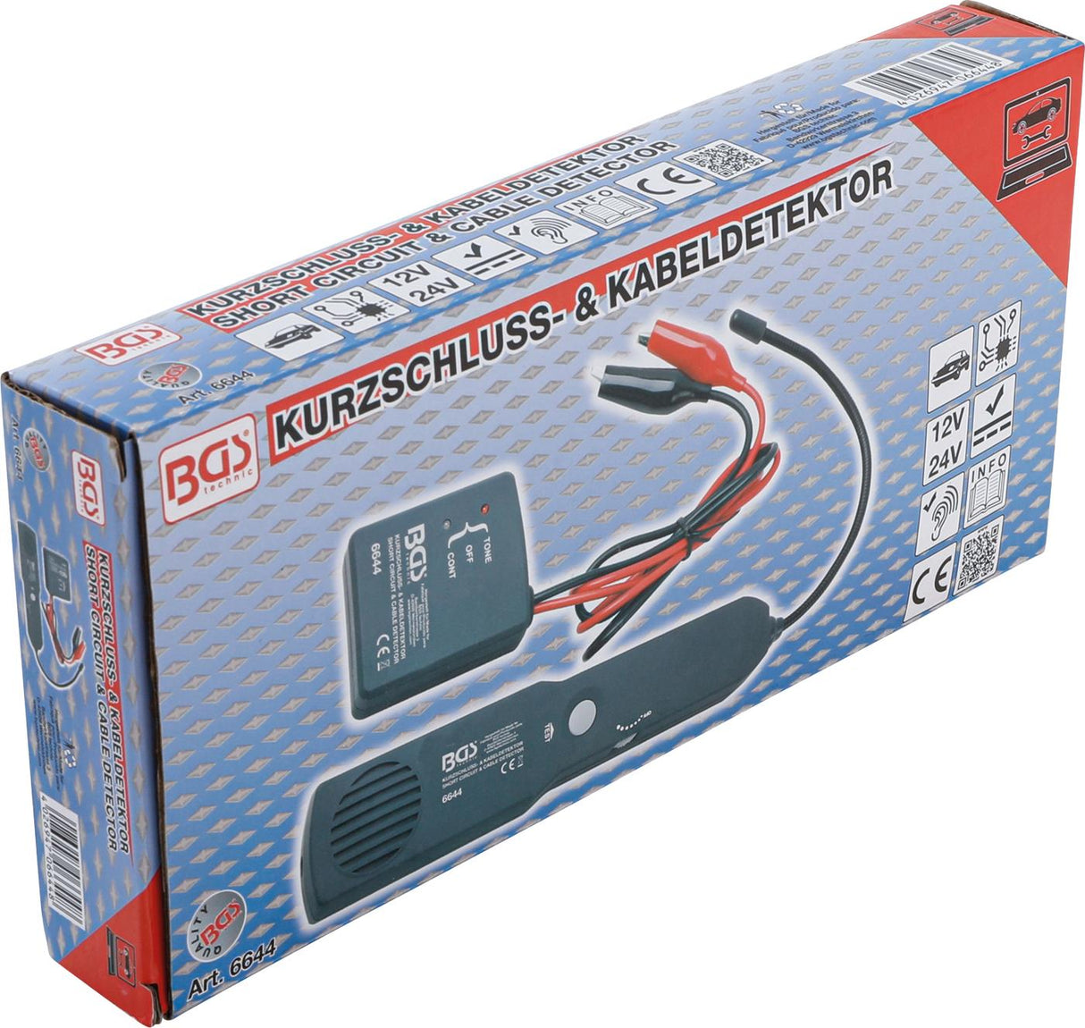 SHORT CIRCUIT & CABLE DETECTOR (6644)