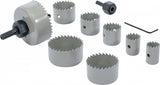 HOLE SAW SET | Ø 19 - 64 MM | DEPTH 24 MM | 11 PCS. (50315)