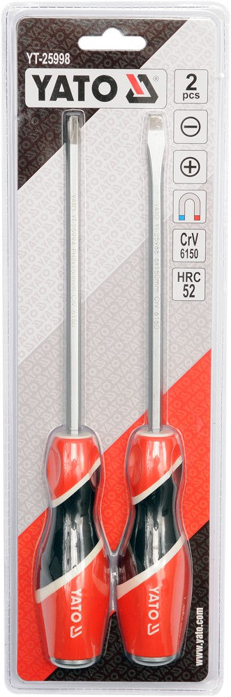 GO-THROUGH SCREWDRIVER SET 2PCS (YT-25998)
