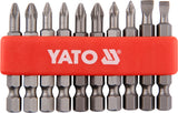SCREWDRIVER BIT SET 50MM 10PCS (YT-0483)