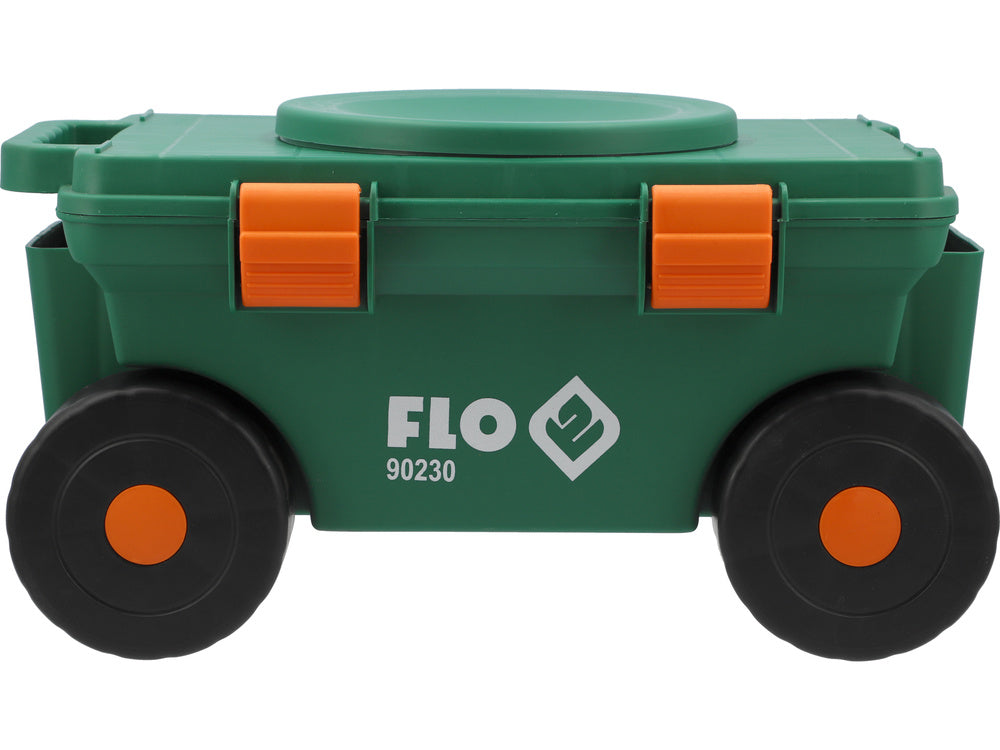 GARDEN CART WITH 360° SEAT AND STORAGE (90230)