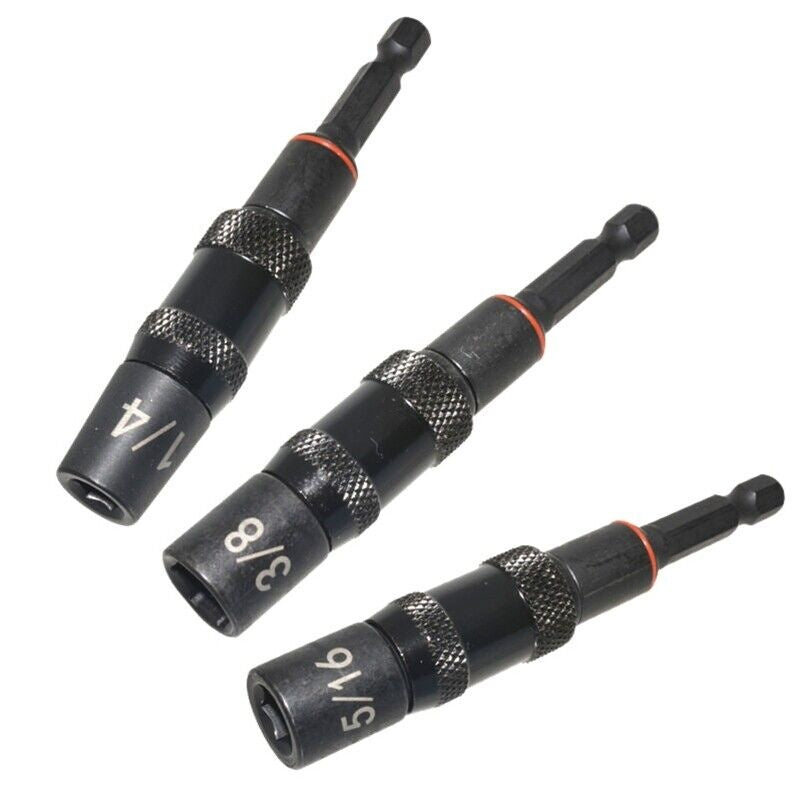 FLEX BIT HOLDERS | 0-20° | WITH MAGNET | 1/4", 3/8", 5/16" (ADA3S)