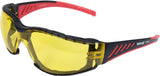 SAFETY GLASSES COMFORT+ YELLOW (YT-73621)