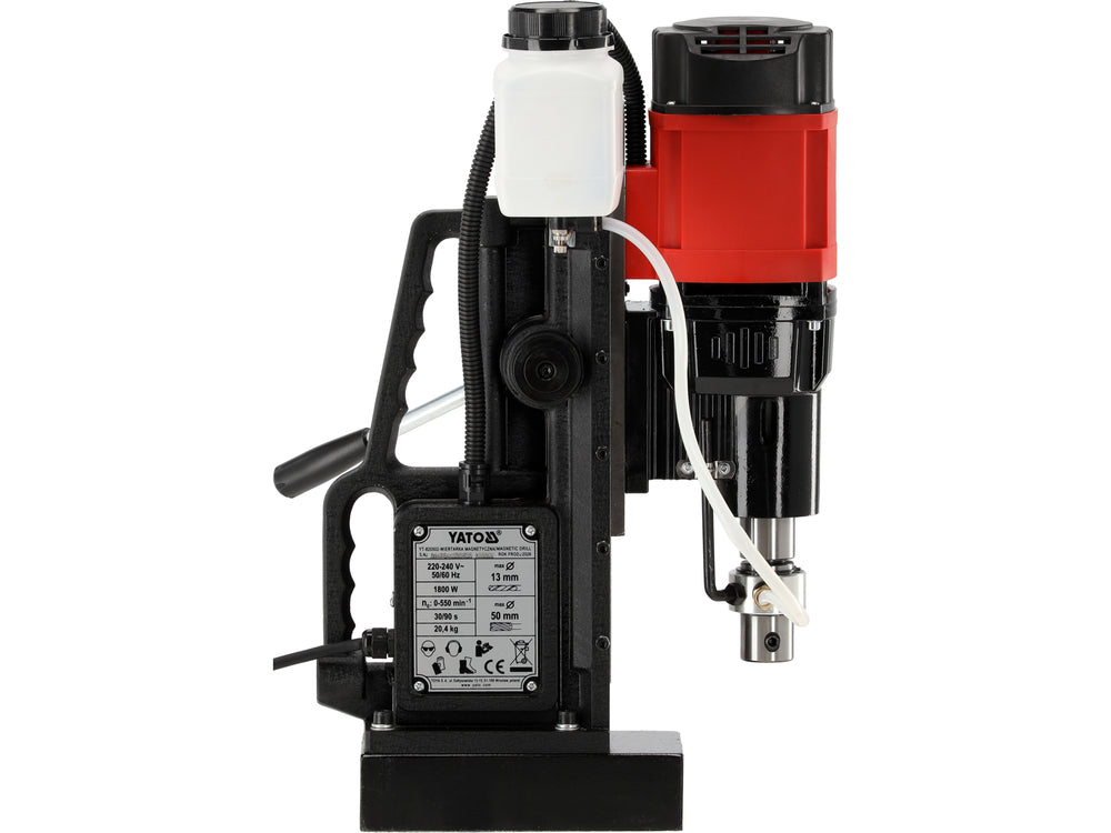 MAGNETIC DRILLING MACHINE | 1800W | ELECTROMAGNETIC BASE | MORSE MT2 (YT-820502)