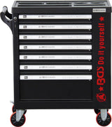 WORKSHOP TROLLEY | 7 DRAWERS | 1 SIDE DOOR | EMPTY (6058-1)