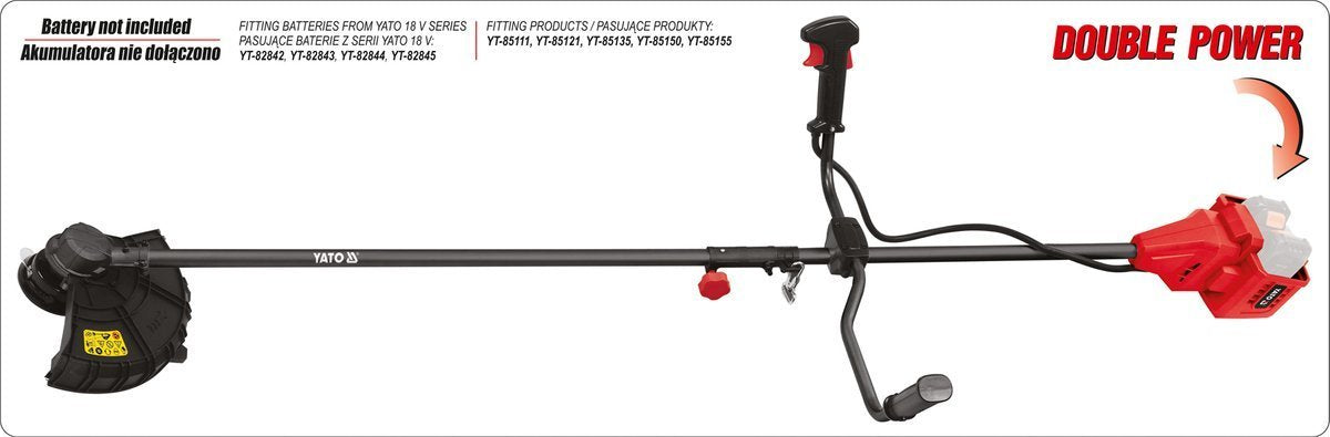 BRUSH CUTTER 36V BL MOTOR - BODY (YT-85010)