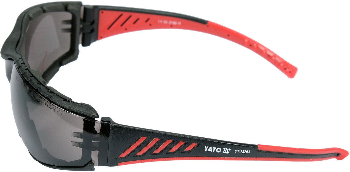 SAFETY GLASSES COMFORT+ GREY (YT-73703)