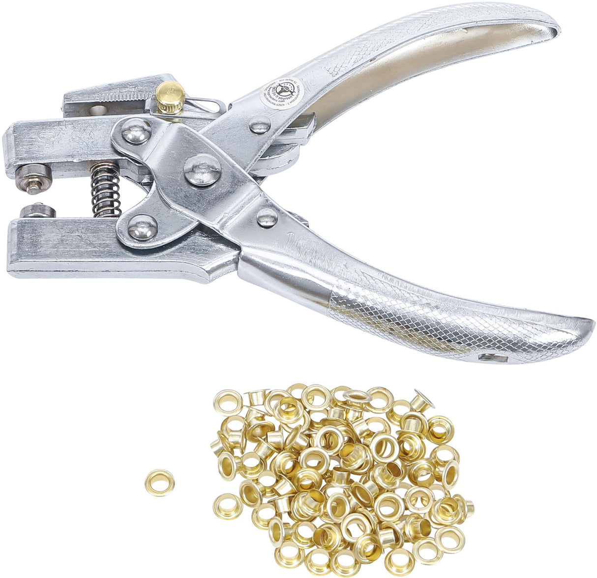 RIVETING PLIERS | 100 ROUND EYELETS | 4.5 MM | 180 MM (570)