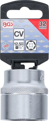 SOCKET, HEXAGON | 12.5 MM (1/2") DRIVE | 32 MM (2932)