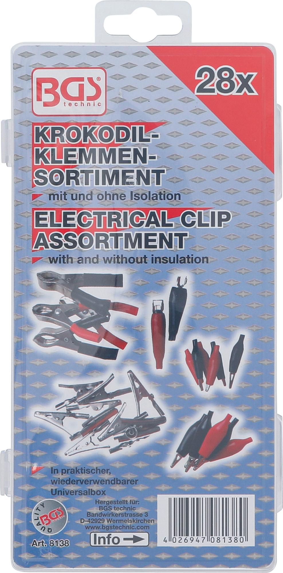 ELECTRICAL CLIP ASSORTMENT | 28 PCS. (8138)