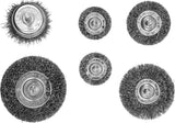 CUP BRUSHES SET 6PCS INOX (YT-47593)