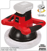 ORBITAL POLISHER 18V 254MM - BODY (YT-82922)