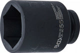 IMPACT SOCKET HEXAGON, DEEP | 25 MM (1") DRIVE | 55 MM (5500-55)