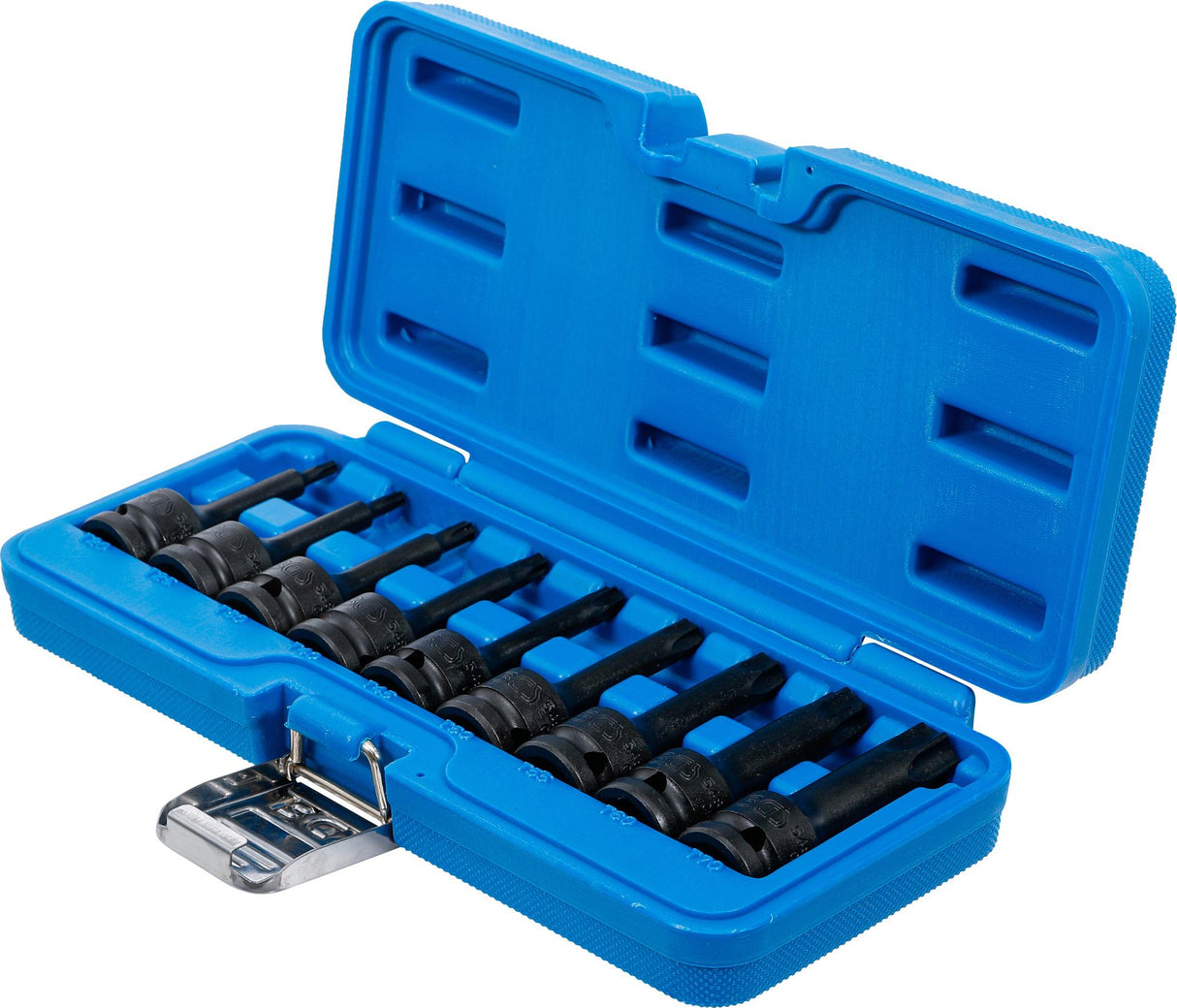 IMPACT BIT SOCKET SET | 12.5 MM (1/2") DRIVE | T-STAR (FOR TORX) T20 - T70 | 9 PCS. (5480)