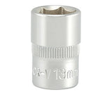 SOCKET 13MM 3/8" 6 PT CV REGULAR (YT-3808)