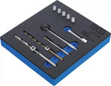 TOOL TRAY 1/6: THREAD REPAIR KIT | FOR INJECTOR FASTENING SCREWS | 10 PCS. (9538)