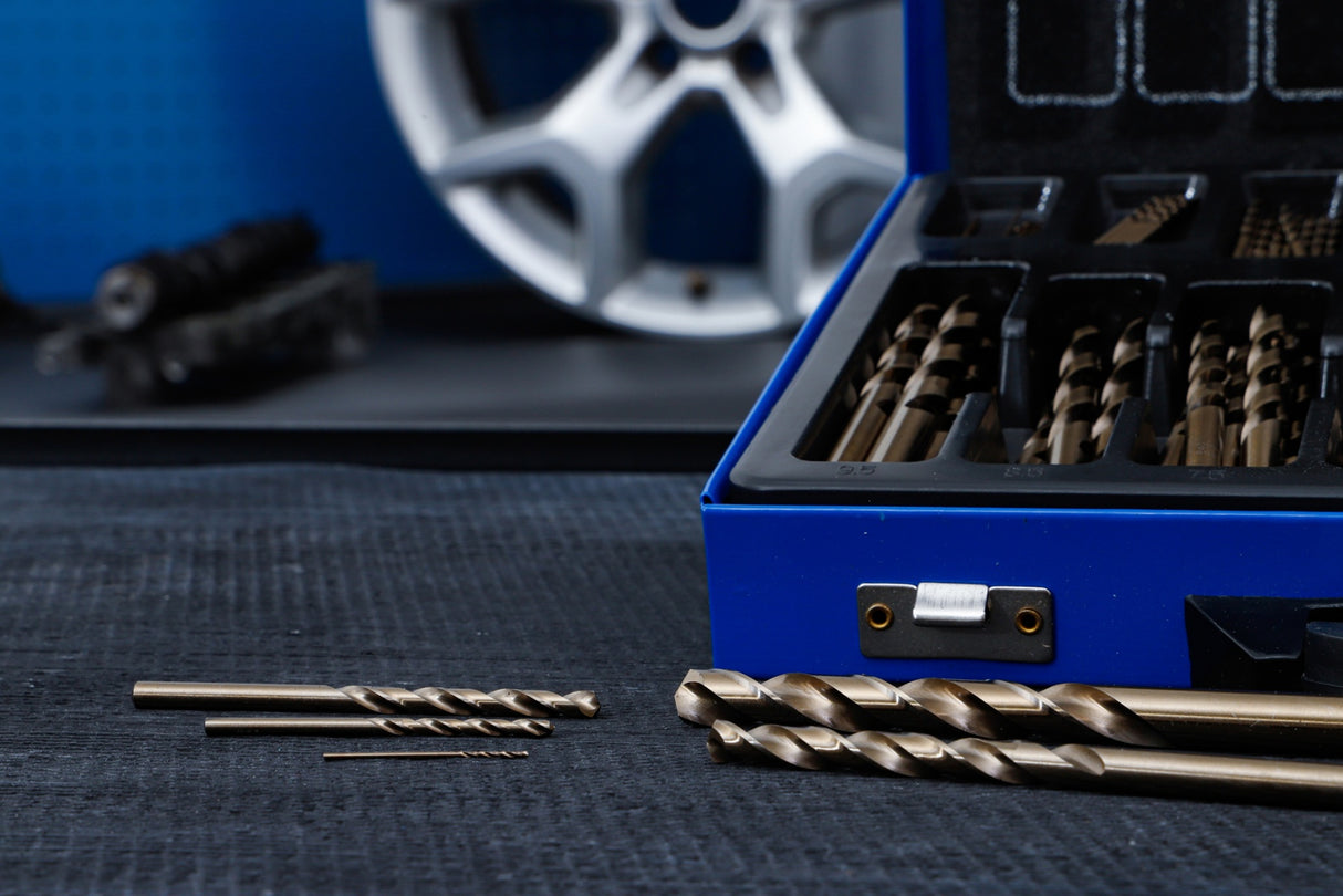 TWIST DRILL SET | HSS | 5% COBALT ALLOY | 1 - 10 MM | 170 PCS. (2000)
