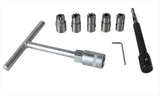 DIESEL INJECTOR SEAT REAMERS | 7 PCS. (SK1237)