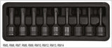 IMPACT BIT SOCKET SET RIBE 1/2" 9PCS (YT-10681)