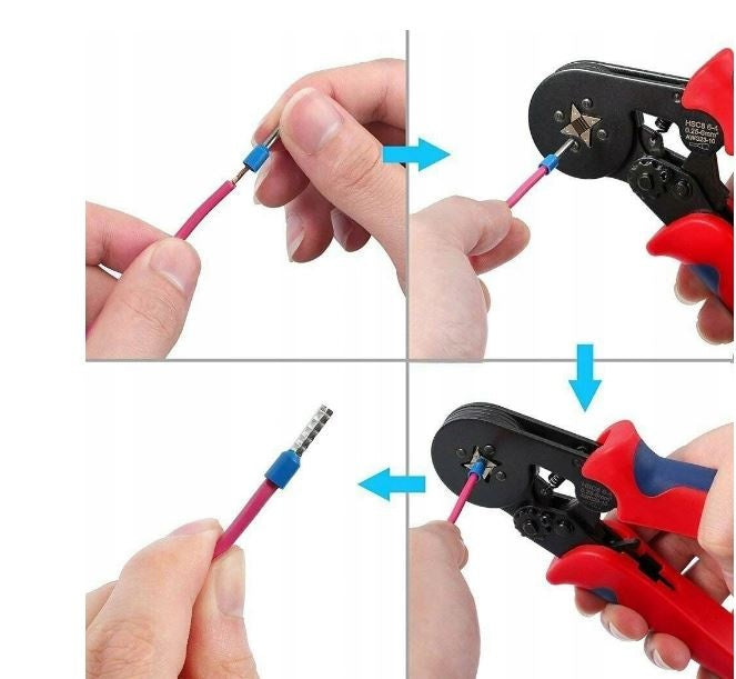 CRIMPING PLIERS FOR CONNECTORS | 0.25 TO 10 MM² (CT1030)