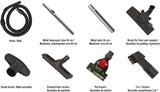 CYCL. VACUUM CLEANER 700W HEPA 5 BRUSHES (67090)
