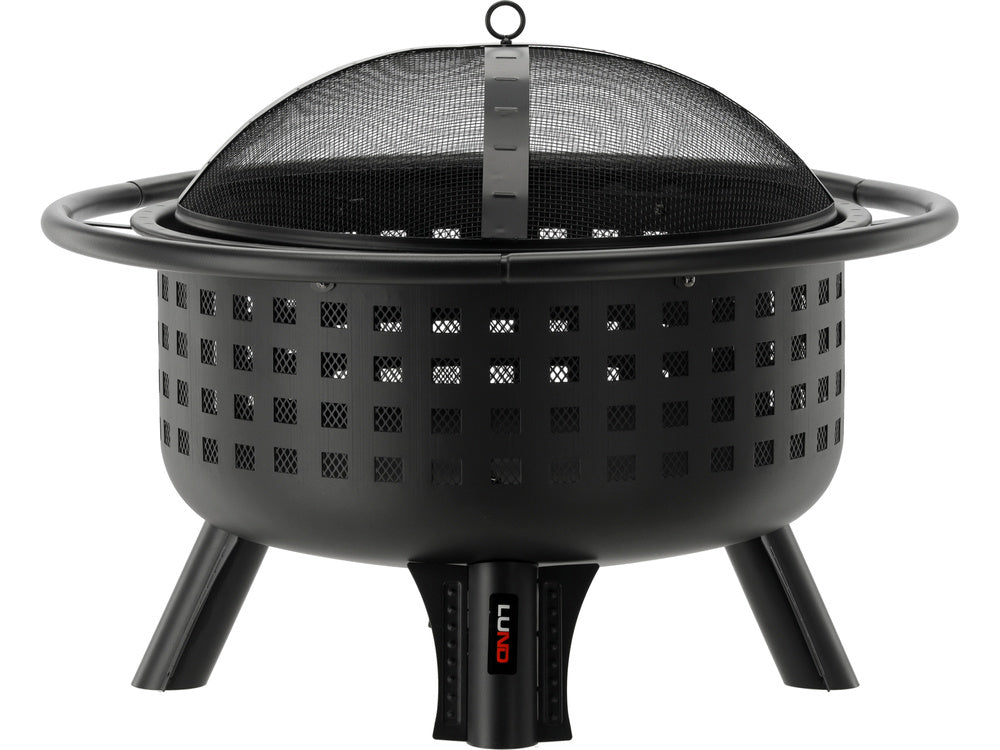STEEL FIRE PIT 80 X 80 X 61CM (99915)