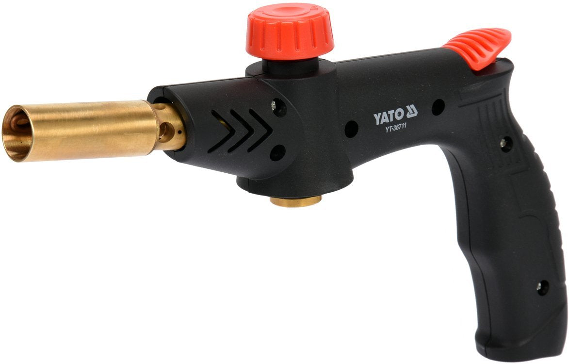 GAS BURNER TORCH HEAD WITH PIEZO (YT-36711)