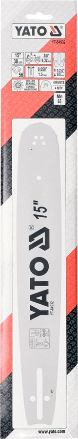 GUIDE BAR 15" 3/8"V (YT-84932)