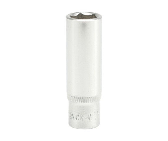 SOCKET 11MM 1/4" 6PT CV DEEP (YT-1422)