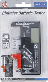 DIGITAL BATTERY LOAD TESTER | 1.5V / 9V (63503)