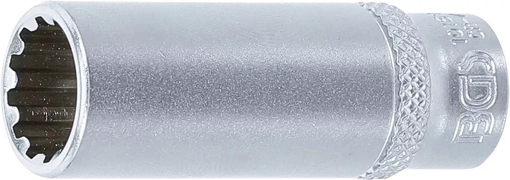 SOCKET, GEAR LOCK, DEEP | 6.3 MM (1/4") DRIVE | 12 MM (10162)