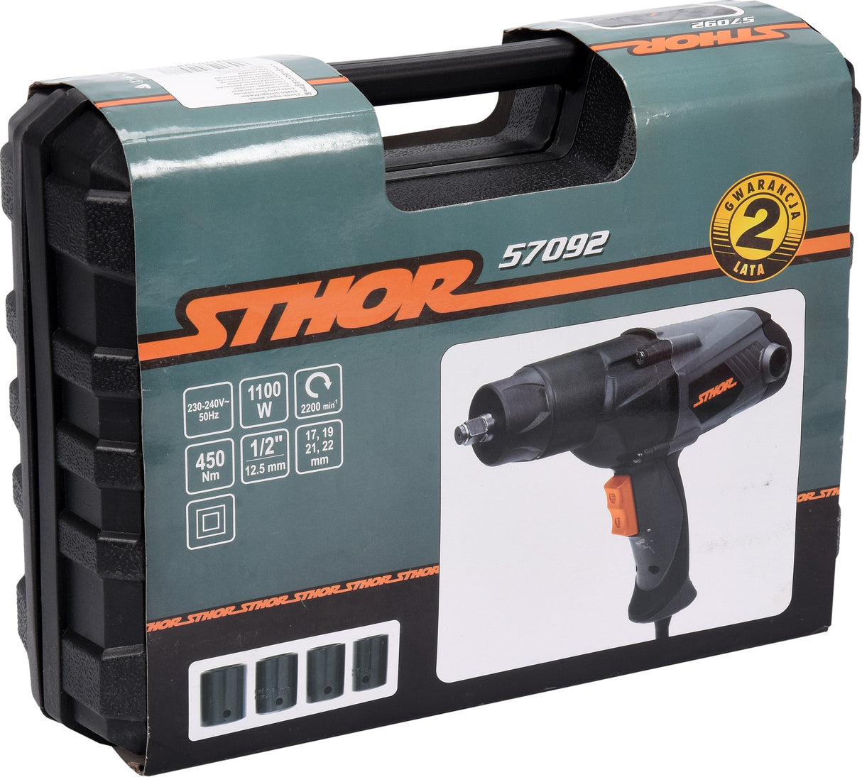 ELECTRIC IMPACT WRENCH 1/2" 450NM (57092)