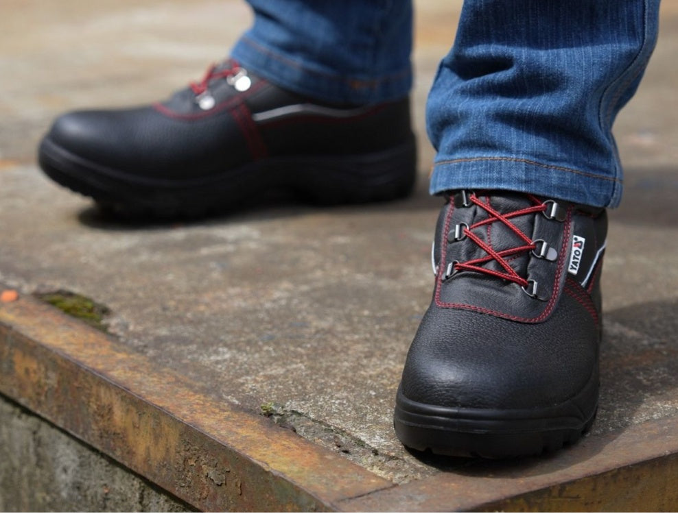 MIDDLE-CUT SAFETY SHOES S1P S.43 "TEZU" (YT-80845)
