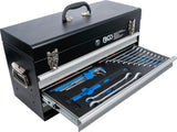 ELECTRICIANS-METAL WORKSHOP TOOL CASE | 3 DRAWERS | WITH 147 TOOLS (3350)