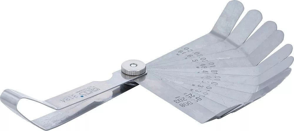 PRECISION FEELER GAUGES, BENT | 12 BLADES (3184)