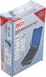 COUNTERSINK SET | WITH CROSSHOLE | 4 PCS. (1966)