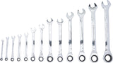 RATCHET COMBINATION WRENCH SET | 8 - 32 MM | 13 PCS. (30006)