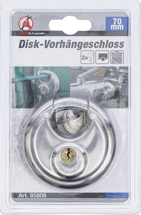 DISC PADLOCK | 70 MM (85806)