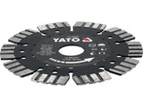 DIAMOND BLADE FOR CUTTING REINFORCED CONCRETE 125X12X22.23MM (YT-59900)