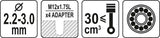 GRASS TRIMMER HEAD WITH BALL BEARING (YT-85121)